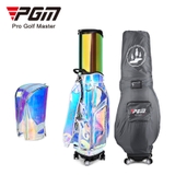 Túi Gậy Golf Cao Cấp Nắp Cứng Hologram - PGM TPU Waterproof Material Golf Bag - QB122