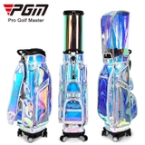 Túi Gậy Golf Cao Cấp Nắp Cứng Hologram - PGM TPU Waterproof Material Golf Bag - QB122