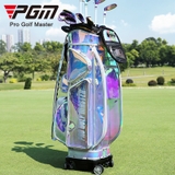 Túi Gậy Golf Cao Cấp Nắp Cứng Hologram - PGM TPU Waterproof Material Golf Bag - QB122