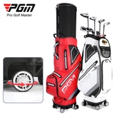 Túi Gậy Golf 4 Bánh Xe Nắp Cứng Cao Cấp - PGM 4 Universal Wheels Retractable Golf Bag - QB098