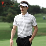 Áo Golf Nam Ngắn Tay Kẻ Ngang - PGM Men Golf Shirt - YF324