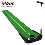 Thảm Tập Putting Golf Điều Chỉnh Độ Dốc Trả Bóng Tự Động - PGM Golf Putting Mat With Electric Auto Golf Ball Bounce Back Device - TL026