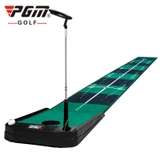 Thảm Tập Putting Golf Điều Chỉnh Độ Dốc Trả Bóng Tự Động - PGM Golf Putting Mat With Electric Auto Golf Ball Bounce Back Device - TL026