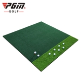 Thảm Tập Swing Golf - PGM Double Grass - DJD006