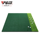 Thảm Tập Swing Golf - PGM Double Grass - DJD006