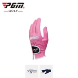 Găng Tay Golf Nữ Vải Mềm - PGM Golf Microfiber Skin Gloves - ST009