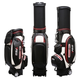 Túi Gậy Golf Da PU Fullset Nắp Cứng - PGM PU Leather Retractable Golf Bag - QB054