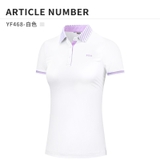 Áo Golf Nữ Ngắn Tay - PGM Men Golf Shirt - YF468