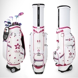 Túi Gậy Golf Nữ - PGM Microfiber Flower Printing Golf Bag - QB056