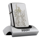 Zippo Khắc Hai Mặt Nghĩa Khí Quan Công