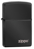 Zippo Ebony with Zippo Logo