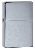 Zippo Vintage Brushed Chrome (No slashes)