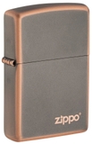 Zippo Rustic Bronze Zippo Logo 49839ZL