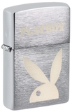 Zippo 49831 Playboy Rabbit Head Brushed Chrome