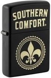Zippo 49834 Southern Comfort Black Matte Logo