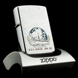 Zippo 1967 U.S.S Uvande AKA 88 Chiến Tranh Việt Nam Chặn Xăng Đỏ