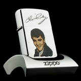 Zippo 1989 Elvis Presley Chrome Trơn