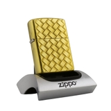 Zippo Carbon 3D Đồng Nguyên Khối Vỏ Dày | Chính Hãng Made In USA