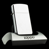 Zippo Slim Floral 1989 V Hoa Văn 2 Mặt