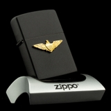 Zippo U.S Air Force Office Emblem Black Matte 1991 VII Huy Hiệu Sĩ Quan Không Quân Hoa Kỳ