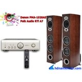 Bộ nghe nhạc  Amply Denon PMA - 1520AE + Polk audio RTI A7
