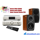 Amply Denon PMA - 520AE + Loa Jamo Concert Series C93
