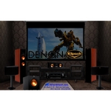 Amply Denon X1500H + Loa Klipsch RP-250F + Sub Klipsch R 10SW