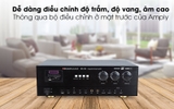 Amply Boston Acoustics BA150 -Kết nối Bluetooth, USB, SD Card, Optical và HDMI (ARC)