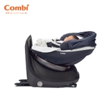 Ghế ngồi ô tô Combi Culmove xoay 360° Smart Isofix (0-4Y) xanh navy