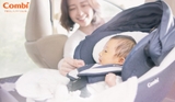 Ghế ngồi ô tô Combi Culmove xoay 360° Smart Isofix (0-4Y) xanh navy