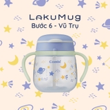 Bình nước Combi LakuMug bước 6 Glow dung tích 240ml Vũ trụ