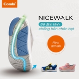 Giầy Combi Nicewalk đế định hình C2101 màu đen