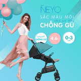 Xe đẩy Combi NEYO màu ghi