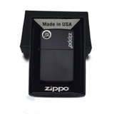 Zippo 218zl Black Logo (Full Box Nhập Mỹ)