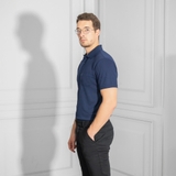 ÁO THUN POLO GOLF NAM XUẤT HÀN MÀU XANH ĐEN PL4331H1