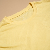 ÁO THUN NAM CỔ TRÒN TAY NGẮN XUẤT MỸ MÀU VÀNG AT4408T