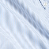 ÁO SƠ MI NAM TAY DÀI KẺ SỌC MÀU XANH NHẠT SM4417T14