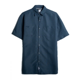 ÁO SƠ MI NAM TAY NGẮN XUẤT MỸ MÀU XANH ĐEN SM4415T3