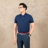ÁO POLO NAM THỂ THAO TAY NGẮN XUẤT HÀN MÀU XANH ĐEN PL4521L1
