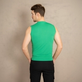 ÁO THUN BA LỖ NAM XUẤT MỸ MÀU XANH LÁ ASN4517H3