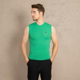 ÁO THUN BA LỖ NAM XUẤT MỸ MÀU XANH LÁ ASN4517H3