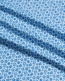 ÁO POLO GOLF NAM TAY NGẮN XUẤT MỸ HOA NHÍ MÀU XANH DƯƠNG PL4425T4