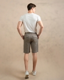 QUẦN SHORT NAM XUẤT MỸ MÀU XÁM NÂU QS493T1-N