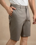 QUẦN SHORT NAM XUẤT MỸ MÀU XÁM NÂU QS493T1-N