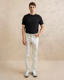 QUẦN JEAN NAM ỐNG ĐỨNG XUẤT MỸ MÀU TRẮNG QJ4915N17