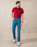 QUẦN JEAN NAM ỐNG ĐỨNG XUẤT NHẬT MÀU XANH NHẠT QJ4713H13