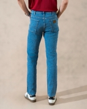 QUẦN JEAN NAM ỐNG ĐỨNG XUẤT NHẬT MÀU XANH NHẠT QJ4713H13