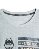 ÁO THUN NAM CỔ TRÒN TAY NGẮN XUẤT MỸ MÀU XÁM 2812T