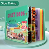 Học liệu bóc dán Busy book đa dạng chủ đề, kích thích sự sáng tạo và tư duy của trẻ