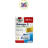 Omega-3 Doppelherz aktiv - Viên Nang Dầu Cá Bổ Sung Dưỡng Chất Bảo Vệ Sức Khỏe